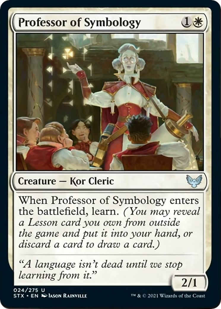 Image for Professor of Symbology (24) (Strixhaven: School of Mages) (STX) - Magic: The Gathering