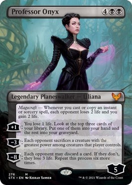Image for Professor Onyx (Borderless) (276) (Strixhaven: School of Mages) (STX) - Magic: The Gathering
