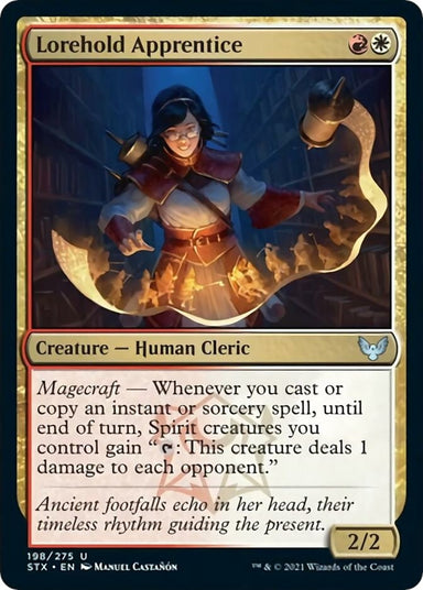 Image for Lorehold Apprentice (198) (Strixhaven: School of Mages) (STX) - Magic: The Gathering