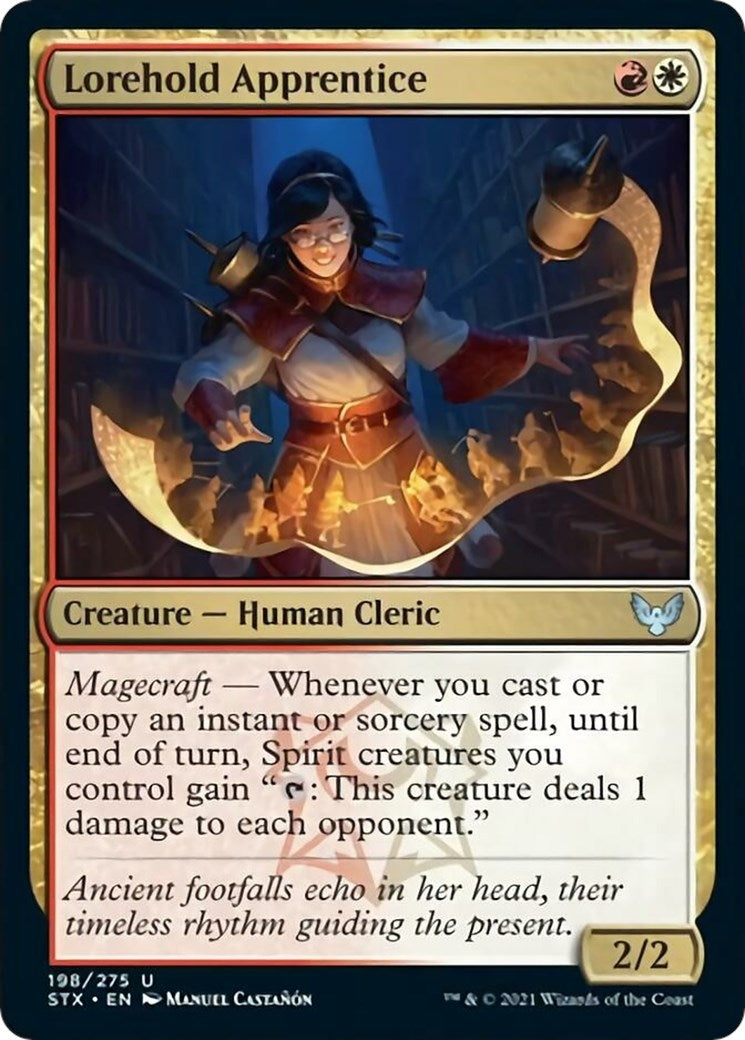 Image for Lorehold Apprentice (198) (Strixhaven: School of Mages) (STX) - Magic: The Gathering