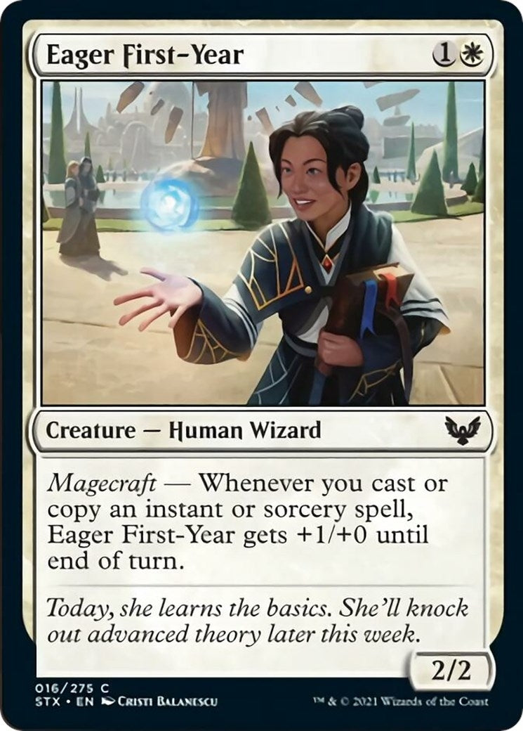 Image for Eager First-Year (16) (Strixhaven: School of Mages) (STX) - Magic: The Gathering