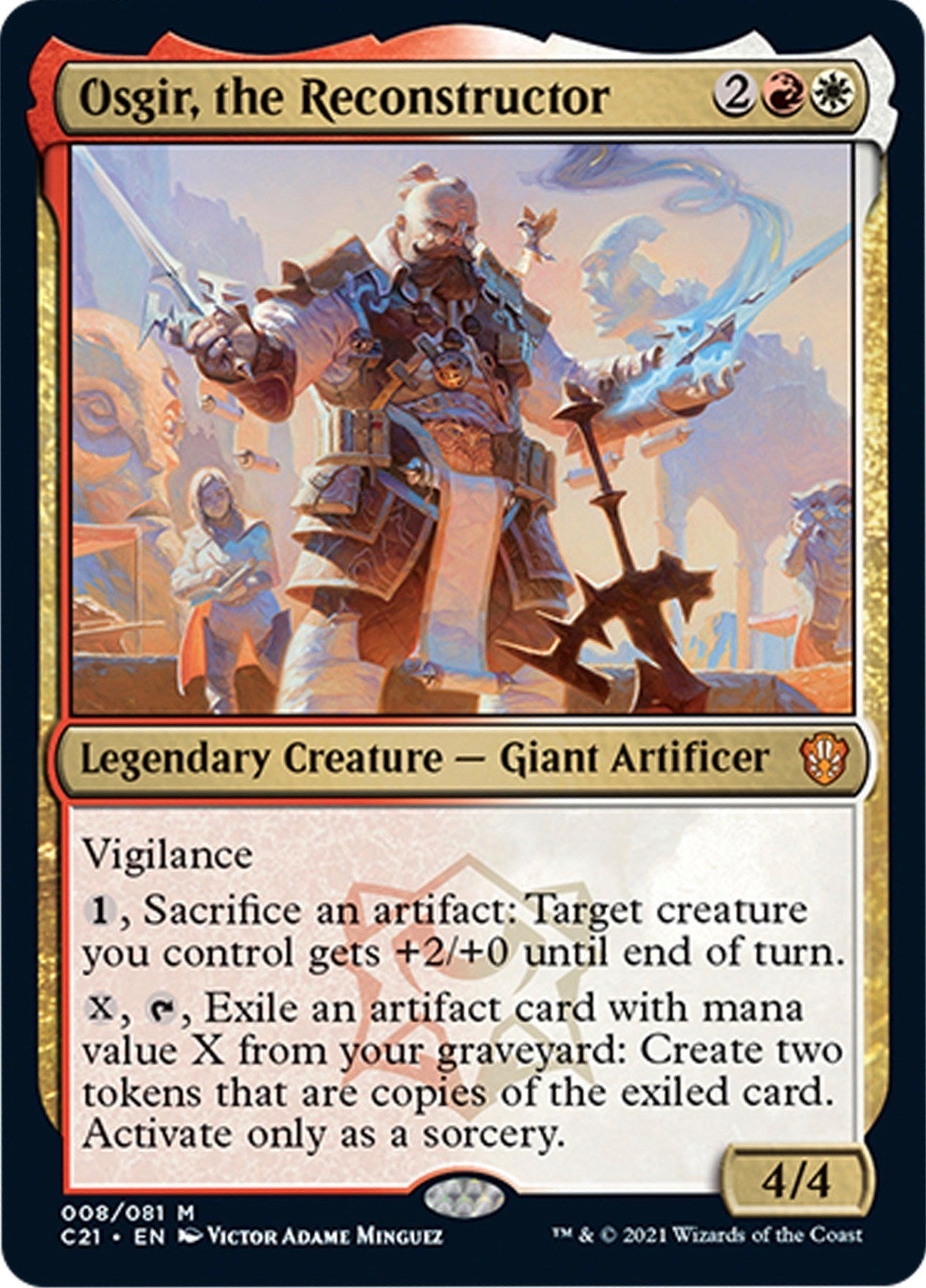 Image for Osgir, the Reconstructor (8) (Commander 2021) (C21) - Magic: The Gathering