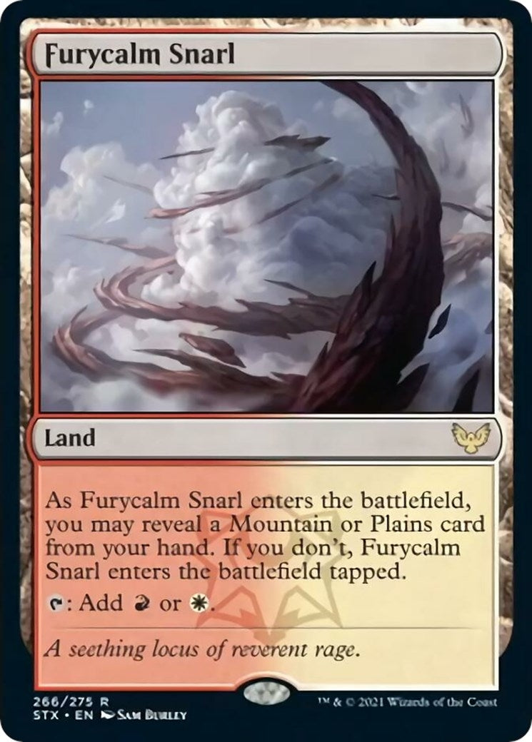 Image for Furycalm Snarl (266) (Strixhaven: School of Mages) (STX) - Magic: The Gathering