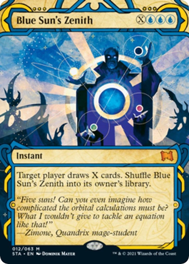 Image for Blue Sun's Zenith (12) (Strixhaven: Mystical Archive) (STA) - Magic: The Gathering