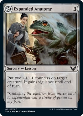Image for Expanded Anatomy (2) (Strixhaven: School of Mages) (STX) - Magic: The Gathering