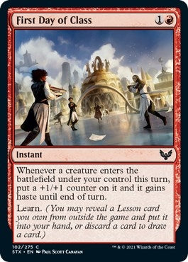 Image for First Day of Class (102) (Strixhaven: School of Mages) (STX) - Magic: The Gathering