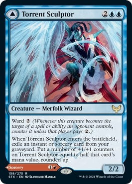 Image for Torrent Sculptor (159) (Strixhaven: School of Mages) (STX) - Magic: The Gathering