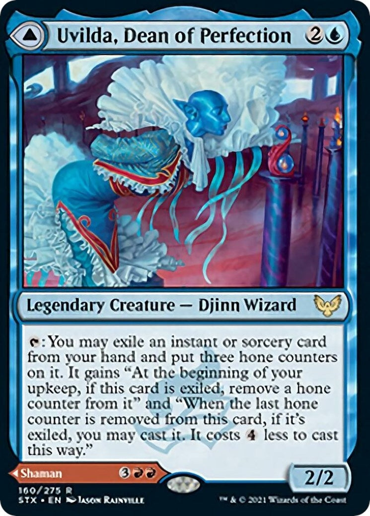 Image for Uvilda, Dean of Perfection (160) (Strixhaven: School of Mages) (STX) - Magic: The Gathering