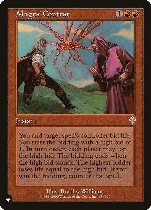 Mages' Contest (154/350) (The List Reprints)