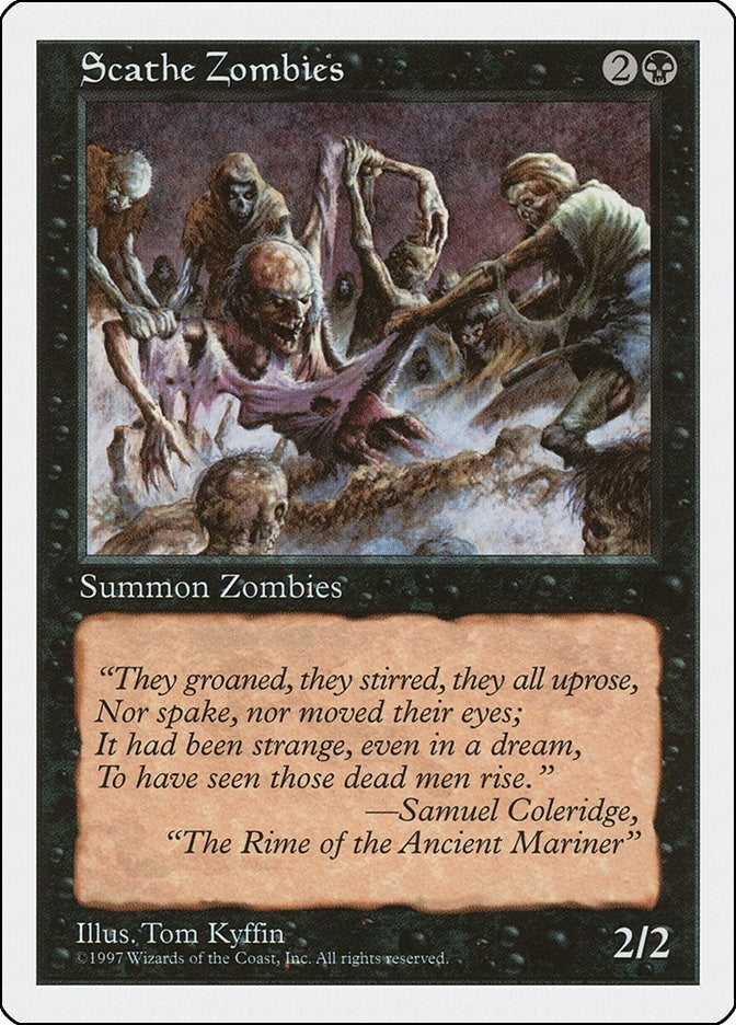 Image for Scathe Zombies (Fifth Edition) (5ED) - Magic: The Gathering