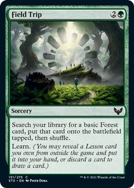 Image for Field Trip (131) (Strixhaven: School of Mages) (STX) - Magic: The Gathering