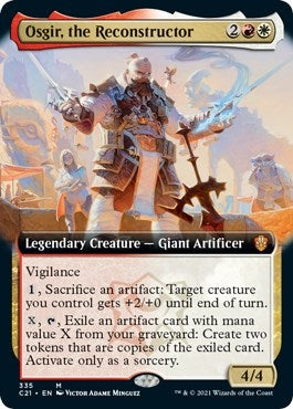 Image for Osgir, the Reconstructor (Extended Art) (335) (Commander 2021) (C21) - Magic: The Gathering