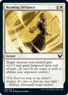 Image for Beaming Defiance (9) (Strixhaven: School of Mages) (STX) - Magic: The Gathering