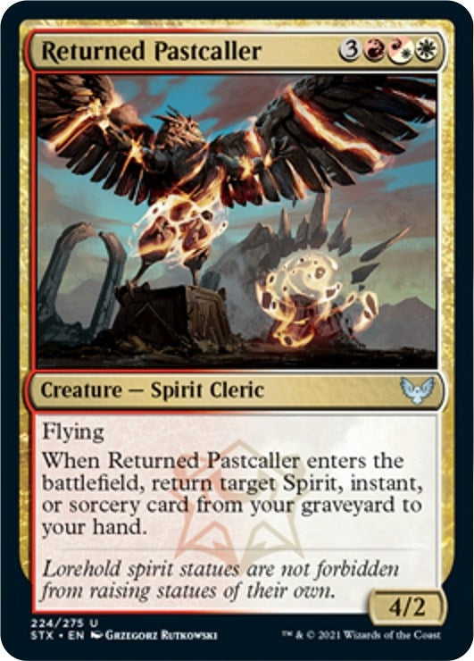 Image for Returned Pastcaller (224) (Strixhaven: School of Mages) (STX) - Magic: The Gathering