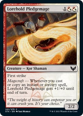 Image for Lorehold Pledgemage (201) (Strixhaven: School of Mages) (STX) - Magic: The Gathering
