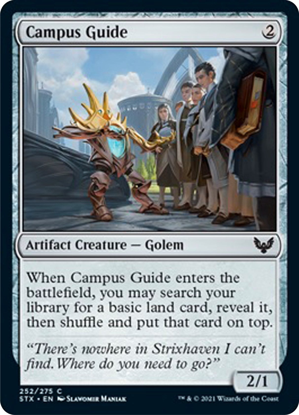 Image for Campus Guide (252) (Strixhaven: School of Mages) (STX) - Magic: The Gathering