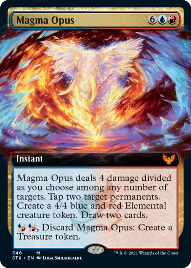 Image for Magma Opus (Extended Art) (346) (Strixhaven: School of Mages) (STX) - Magic: The Gathering