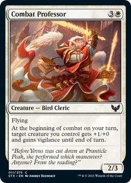 Image for Combat Professor (11) (Strixhaven: School of Mages) (STX) - Magic: The Gathering