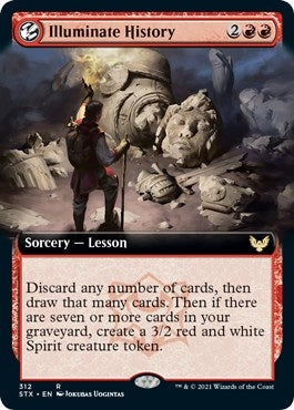 Image for Illuminate History (Extended Art) (312) (Strixhaven: School of Mages) (STX) - Magic: The Gathering