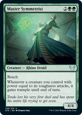 Image for Master Symmetrist (138) (Strixhaven: School of Mages) (STX) - Magic: The Gathering