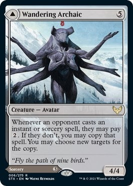 Image for Wandering Archaic (6) (Strixhaven: School of Mages) (STX) - Magic: The Gathering