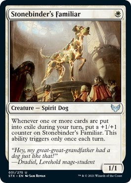 Image for Stonebinder's Familiar (31) (Strixhaven: School of Mages) (STX) - Magic: The Gathering