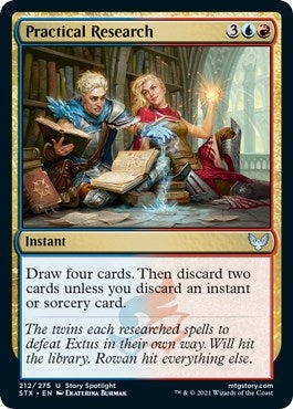 Image for Practical Research (212) (Strixhaven: School of Mages) (STX) - Magic: The Gathering