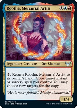Image for Rootha, Mercurial Artist (227) (Strixhaven: School of Mages) (STX) - Magic: The Gathering