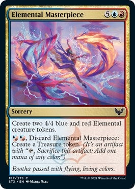 Image for Elemental Masterpiece (182) (Strixhaven: School of Mages) (STX) - Magic: The Gathering