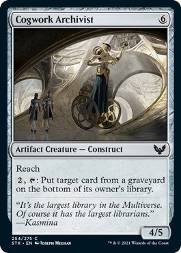 Image for Cogwork Archivist (254) (Strixhaven: School of Mages) (STX) - Magic: The Gathering