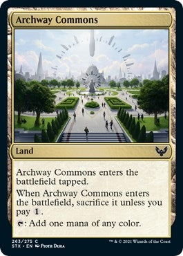 Image for Archway Commons (263) (Strixhaven: School of Mages) (STX) - Magic: The Gathering