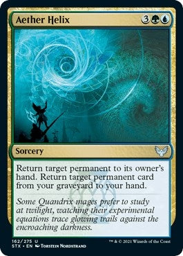 Image for Aether Helix (162) (Strixhaven: School of Mages) (STX) - Magic: The Gathering