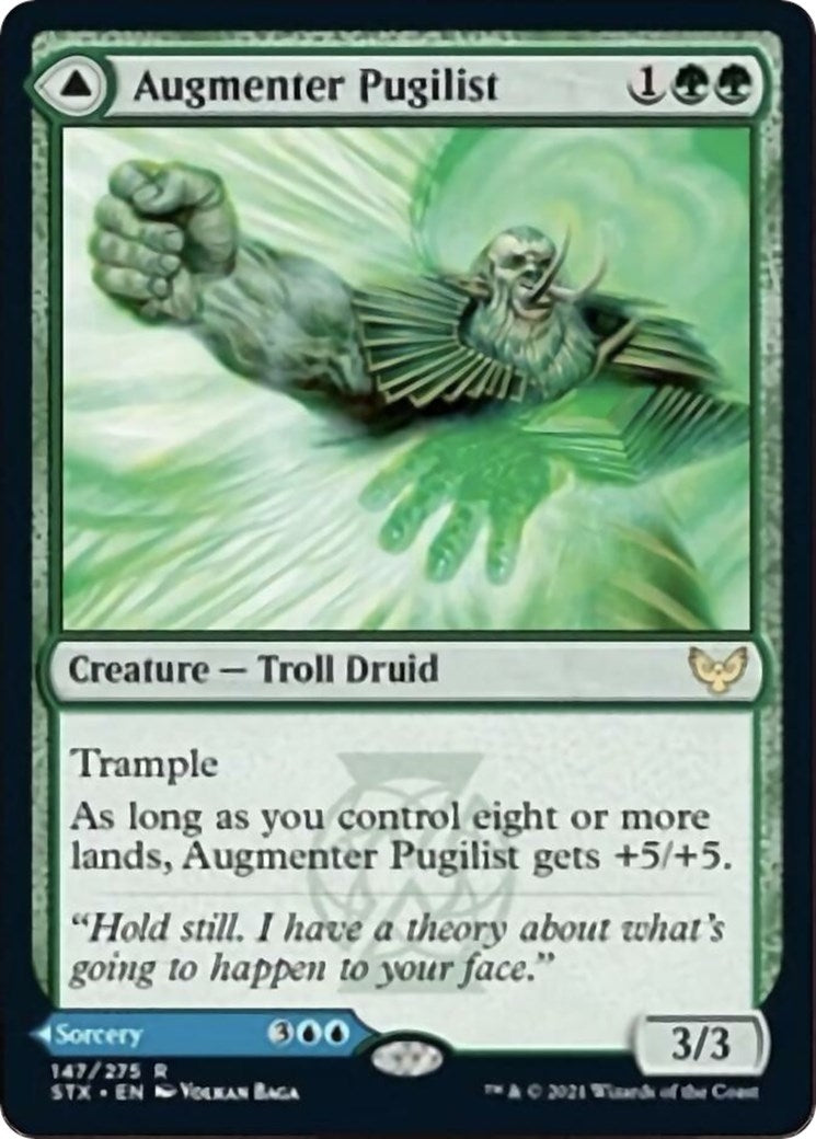 Image for Augmenter Pugilist (147) (Strixhaven: School of Mages) (STX) - Magic: The Gathering