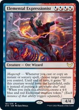 Image for Elemental Expressionist (181) (Strixhaven: School of Mages) (STX) - Magic: The Gathering