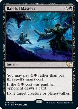 Image for Baleful Mastery (64) (Strixhaven: School of Mages) (STX) - Magic: The Gathering