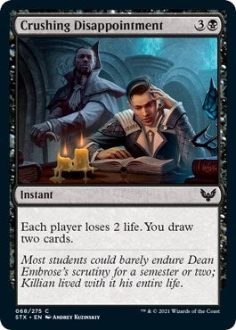 Image for Crushing Disappointment (68) (Strixhaven: School of Mages) (STX) - Magic: The Gathering