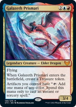 Image for Galazeth Prismari (189) (Strixhaven: School of Mages) (STX) - Magic: The Gathering
