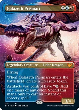 Image for Galazeth Prismari (Borderless) (281) (Strixhaven: School of Mages) (STX) - Magic: The Gathering