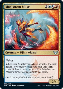 Image for Maelstrom Muse (202) (Strixhaven: School of Mages) (STX) - Magic: The Gathering
