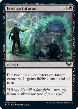 Image for Essence Infusion (69) (Strixhaven: School of Mages) (STX) - Magic: The Gathering