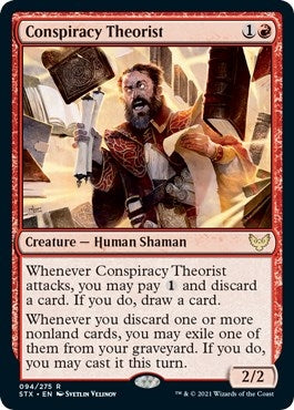 Image for Conspiracy Theorist (94) (Strixhaven: School of Mages) (STX) - Magic: The Gathering