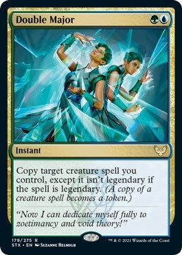 Image for Double Major (179) (Strixhaven: School of Mages) (STX) - Magic: The Gathering