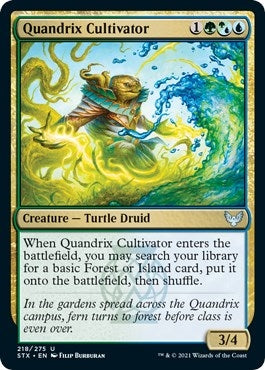 Image for Quandrix Cultivator (218) (Strixhaven: School of Mages) (STX) - Magic: The Gathering