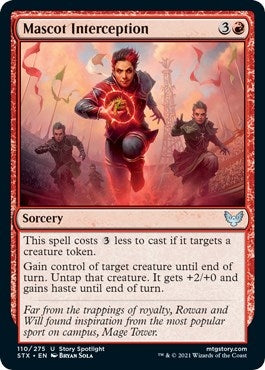 Image for Mascot Interception (110) (Strixhaven: School of Mages) (STX) - Magic: The Gathering