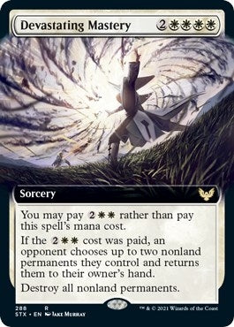 Image for Devastating Mastery (Extended Art) (288) (Strixhaven: School of Mages) (STX) - Magic: The Gathering