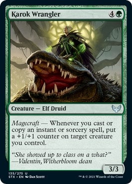 Image for Karok Wrangler (135) (Strixhaven: School of Mages) (STX) - Magic: The Gathering