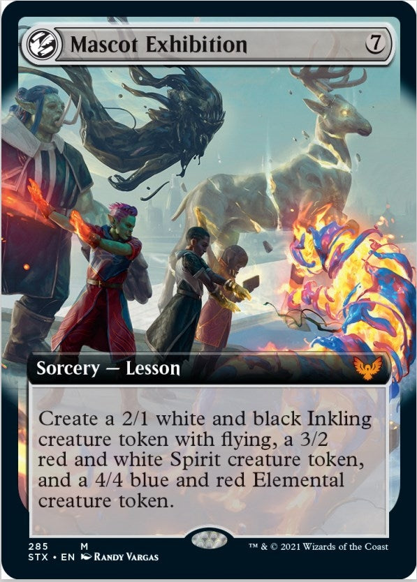 Image for Mascot Exhibition (Extended Art) (285) (Strixhaven: School of Mages) (STX) - Magic: The Gathering