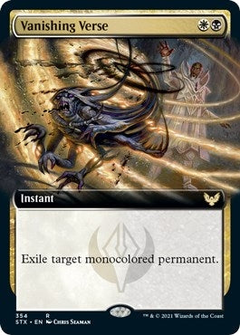 Image for Vanishing Verse (Extended Art) (354) (Strixhaven: School of Mages) (STX) - Magic: The Gathering
