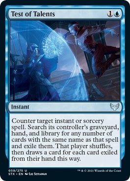 Image for Test of Talents (59) (Strixhaven: School of Mages) (STX) - Magic: The Gathering
