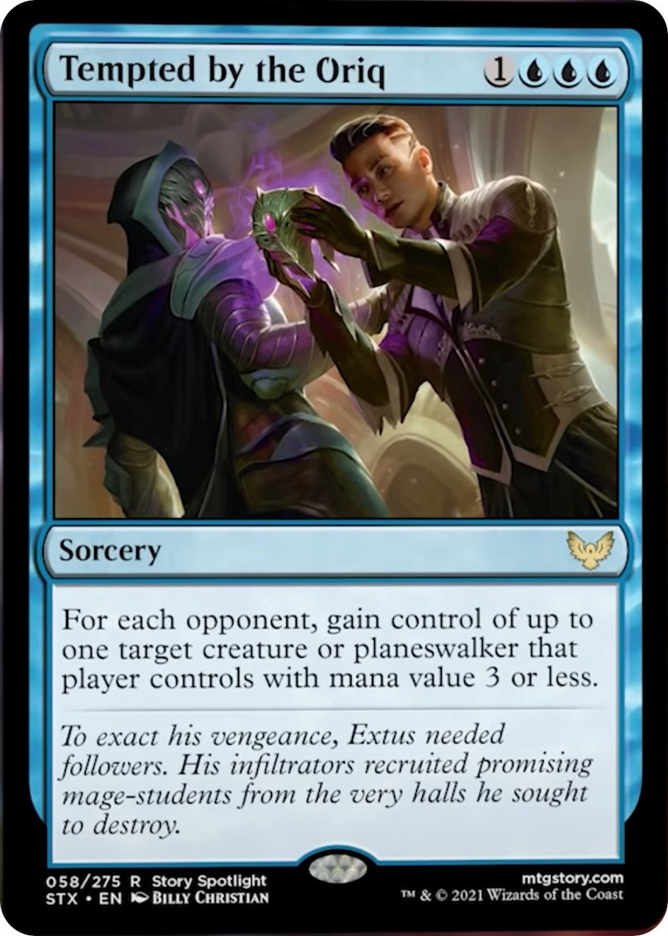 Image for Tempted by the Oriq (58) (Strixhaven: School of Mages) (STX) - Magic: The Gathering